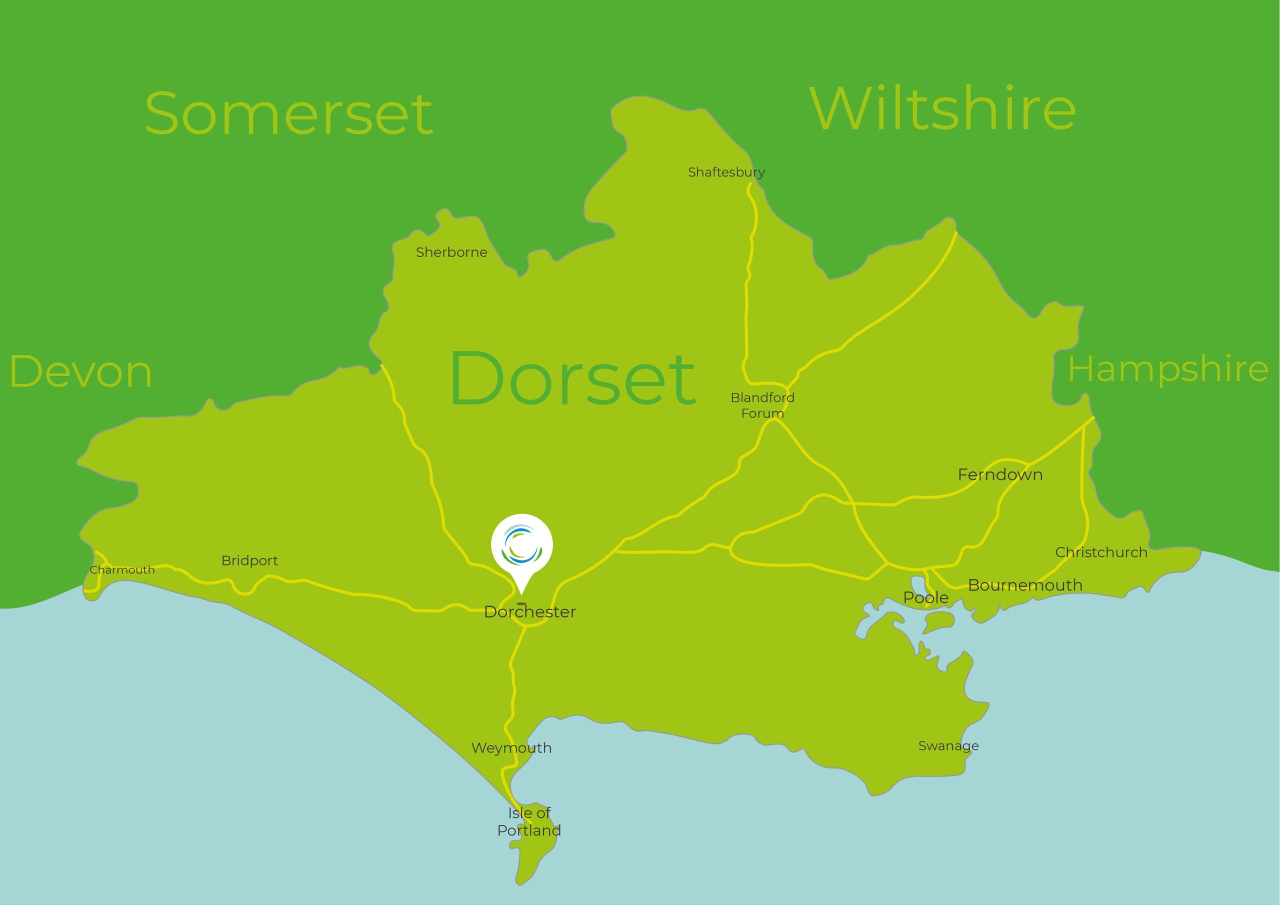 Dorset History Centre Main Map Image