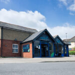 Harlees shop building