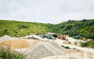 Swanworth quarry solar panels