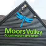 Moors Valley Country Park entrance sign