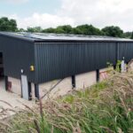 Solar panels on depot at Moors Valley