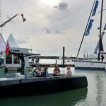 Pixii boat at Southampton boat show