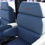 Seats of electric Pixii boat